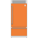 Hestan 36" Pro Style Bottom Mount, Top Compressor Refrigerator - KRP Series Refrigerators KRPR36-OR Wine Coolers Empire