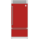 Hestan 36" Pro Style Bottom Mount, Top Compressor Refrigerator - KRP Series Refrigerators KRPR36-RD Wine Coolers Empire