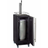 Kegco 15" Wide Commercial with Stainless Steel Door Kegerator SLK15BSR Kegerators SLK15BSRNK Wine Coolers Empire