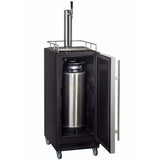 Kegco 15" Wide Kegerator Home Brew HBK15BSR Kegerators HBK15BSRNK Wine Coolers Empire