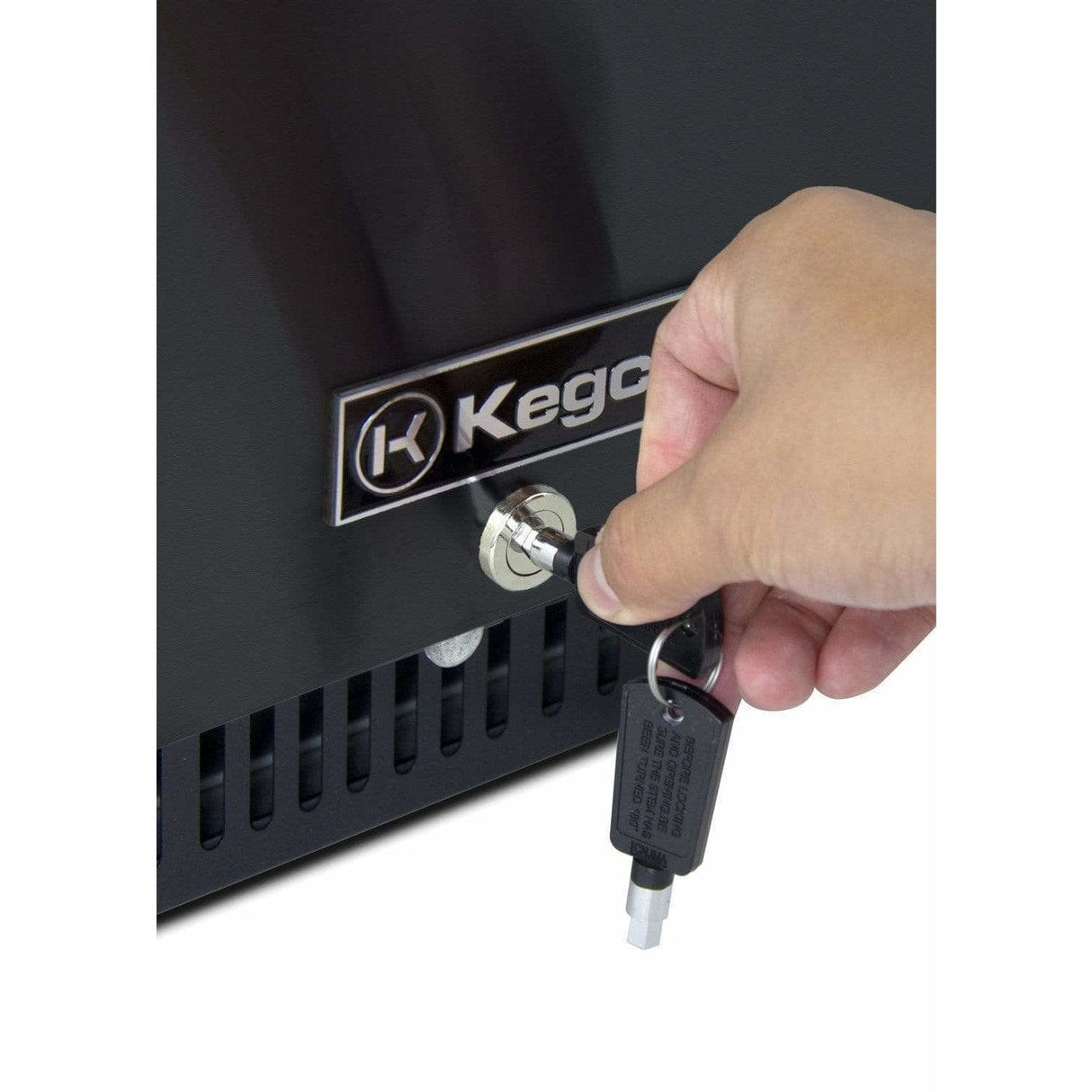 Kegco 15" Wide Kombucha Single Tap Black Kegerator KOM15BBR Kegerators KOM15BBRNK Wine Coolers Empire