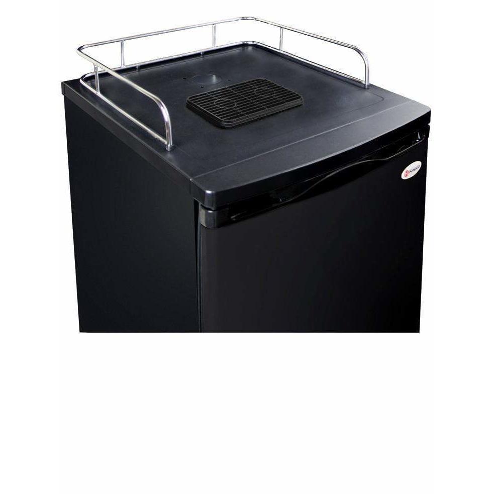 Kegco 20" Wide Black Kegerator - Cabinet Only Kegerator MDK-199B-01 Kegerators MDK-199B-01 Wine Coolers Empire