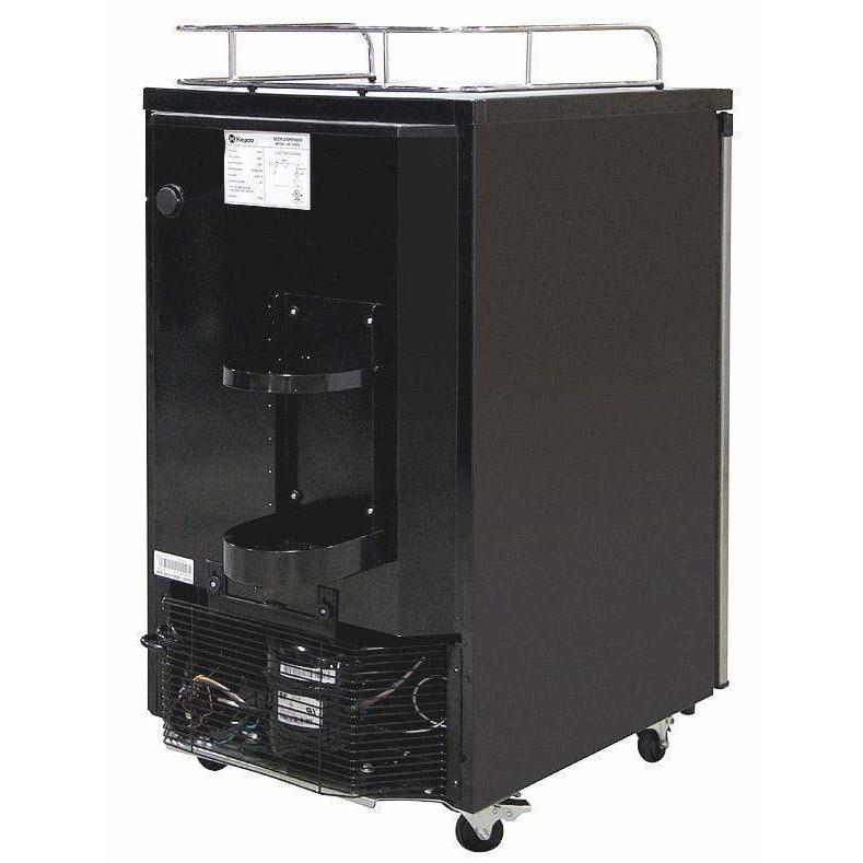 Kegco 20" Wide Black Kegerator - Cabinet Only Kegerator MDK-199B-01 Kegerators MDK-199B-01 Wine Coolers Empire