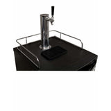 Kegco 20" Wide Cold Brew Coffee Single Tap Black Kegerator ICK19B-1 Coffee Dispensers ICK19B-1NK Wine Coolers Empire