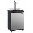 Kegco 24" Wide Cold Brew Coffee Dual Tap Stainless Steel Kegerator ICZ163S-2 Coffee Dispensers ICZ163S-2NK Wine Coolers Empire