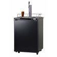 Kegco 24" Wide Cold Brew Coffee Single Tap Black Kegerator ICK20B-1 Coffee Dispensers ICK20B-1NK Wine Coolers Empire