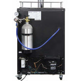 Kegco 24" Wide Cold Brew Coffee Single Tap Black Kegerator ICK20B-1 Coffee Dispensers ICK20B-1NK Wine Coolers Empire