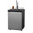 Kegco 24" Wide Cold Brew Coffee Single Tap Stainless Steel Kegerator ICK30S-1 Coffee Dispensers ICK30S-1NK Wine Coolers Empire