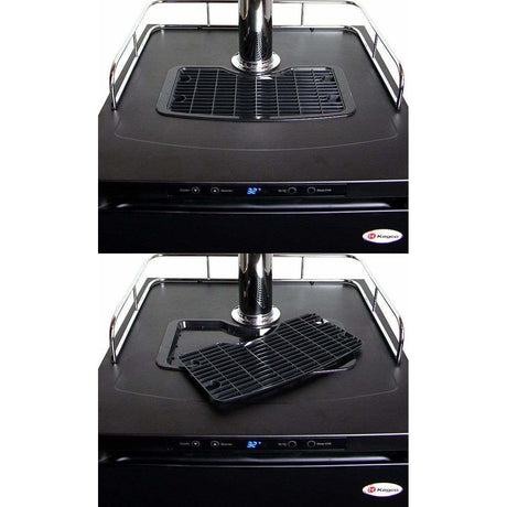 Kegco 24" Wide Dual Tap Black Digital Kegerator K309B-2 Kegerators K309B-2NK Wine Coolers Empire