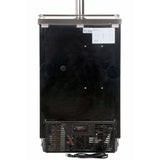 Kegco 24" Wide Dual Tap Black with Kegs Home Brew Kegerator HBK1XB-2K Kegerators HBK1XB-2K Wine Coolers Empire