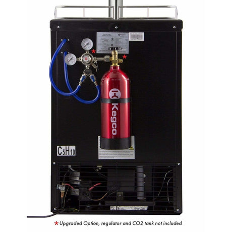 Kegco 24" Wide Dual Tap Stainless Steel Kegerator Z163S-2 Kegerators Z163S-2NK Wine Coolers Empire