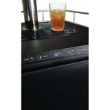 Kegco 24" Wide Kombucha Dual Tap Black Kegerator KOM30B-2 Kegerators KOM30B-2NK Wine Coolers Empire