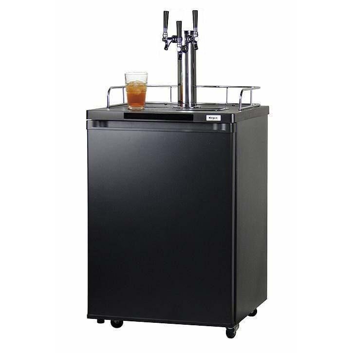 Kegco 24" Wide Kombucha Single Tap Stainless Steel Kegerator KOM20S-1 Kegerators KOM20S-1NK Wine Coolers Empire