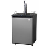 Kegco 24" Wide Kombucha Single Tap Stainless Steel Kegerator KOM30S-1 Kegerators KOM30S-1NK Wine Coolers Empire