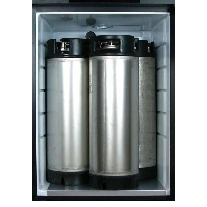 Kegco 24" Wide Kombucha Triple Tap Black Kegerator KOM20B-3 Kegerators KOM20B-3 Wine Coolers Empire