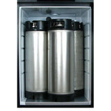 Kegco 24" Wide Kombucha Triple Tap Stainless Steel Kegerator KOM20S-3 Kegerators KOM20S-3 Wine Coolers Empire