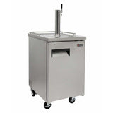 Kegco 24" Wide Single Tap All Stainless Steel Kegerator XCK-1S Kegerators XCK-1S Wine Coolers Empire