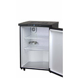 Kegco 24" Wide Single Tap Black Home Brew Kegerator HBK309B-1 Kegerators HBK309B-1NK Wine Coolers Empire