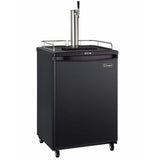 Kegco 24" Wide Single Tap Black Kegerator Z163B-1 Kegerators Z163B-1NK Wine Coolers Empire