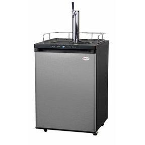 Kegco 24" Wide  Single Tap Stainless Steel Home Brew Kegerator HBK309S-1 Kegerators HBK309S-1NK Wine Coolers Empire