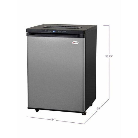 Kegco 24" Wide Stainless Steel Digital Kegerator - Cabinet Only Kegerator MDK-309SS-01 Kegerators MDK-309SS-01 Wine Coolers Empire