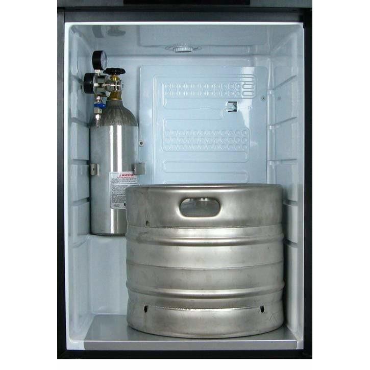 Kegco 24" Wide Triple Tap Black Kegerator K209B-3 Kegerators K209B-3NK Wine Coolers Empire