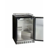 Kegco 24" Wide Triple Tap Stainless Steel Built-In Right Hinge with Kit Kegerator HK38BSU-3 Kegerators HK38BSU-3 Wine Coolers Empire