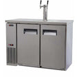 Kegco 49" Wide Dual Tap All Stainless Steel Kegerator XCK-2448S Kegerators XCK-2448S Wine Coolers Empire