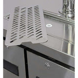 Kegco 49" Wide Dual Tap All Stainless Steel Kegerator XCK-2448S Kegerators XCK-2448S Wine Coolers Empire