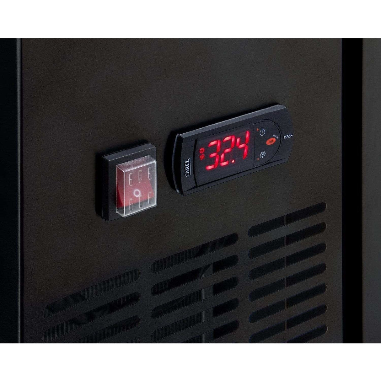 Kegco 49" Wide Dual Tap Black Kegerator XCK-2448B Kegerators XCK-2448B Wine Coolers Empire