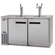 Kegco 61" Wide Triple Tap Stainless Steel Kegerator XCK-2460S Kegerators XCK-2460S Wine Coolers Empire