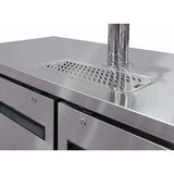 Kegco 72" Wide Triple Tap Stainless Steel Kegerator XCK-2472S Kegerators XCK-2472S Wine Coolers Empire