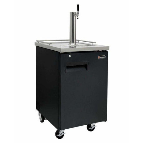 Kegco Commercial Keg Beer Dispenser-Black Kegerator XCK-1B-K Kegerators XCK-1B-K Wine Coolers Empire