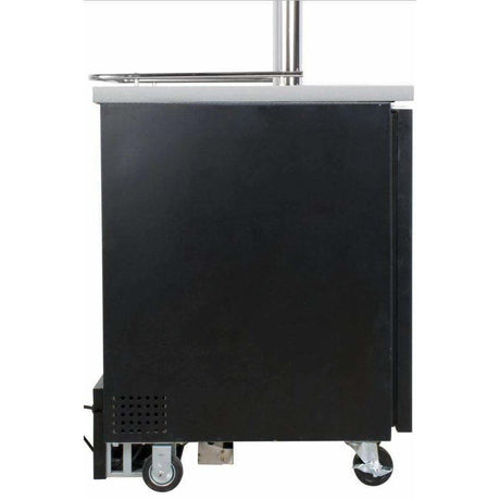 Kegco Commercial Keg Beer Dispenser-Black Kegerator XCK-1B-K Kegerators XCK-1B-K Wine Coolers Empire