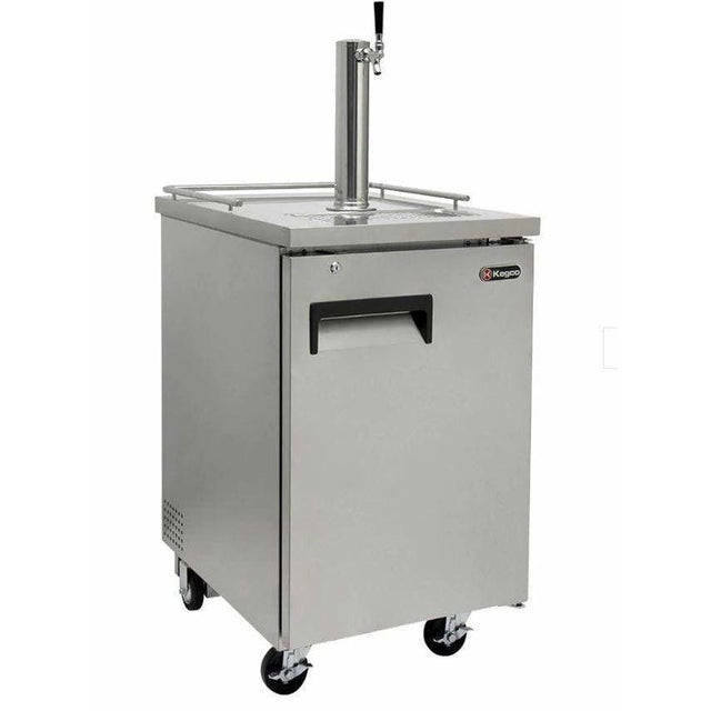 Kegco Commercial Keg Beer Dispenser- Stainless Steel Kegerator XCK-1S-K Kegerators XCK-1S-K Wine Coolers Empire