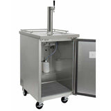 Kegco Commercial Keg Beer Dispenser- Stainless Steel Kegerator XCK-1S-K Kegerators XCK-1S-K Wine Coolers Empire