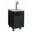 Kegco Three Faucet Commercial Keg Beer Dispenser -Black Kegerator XCK-1B-3K Kegerators XCK-1B-3K Wine Coolers Empire