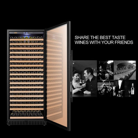 Lanbo 289 Bottles Single Zone Stainless Steel Wine Coolers LW321S Wine Coolers LW321S Wine Coolers Empire