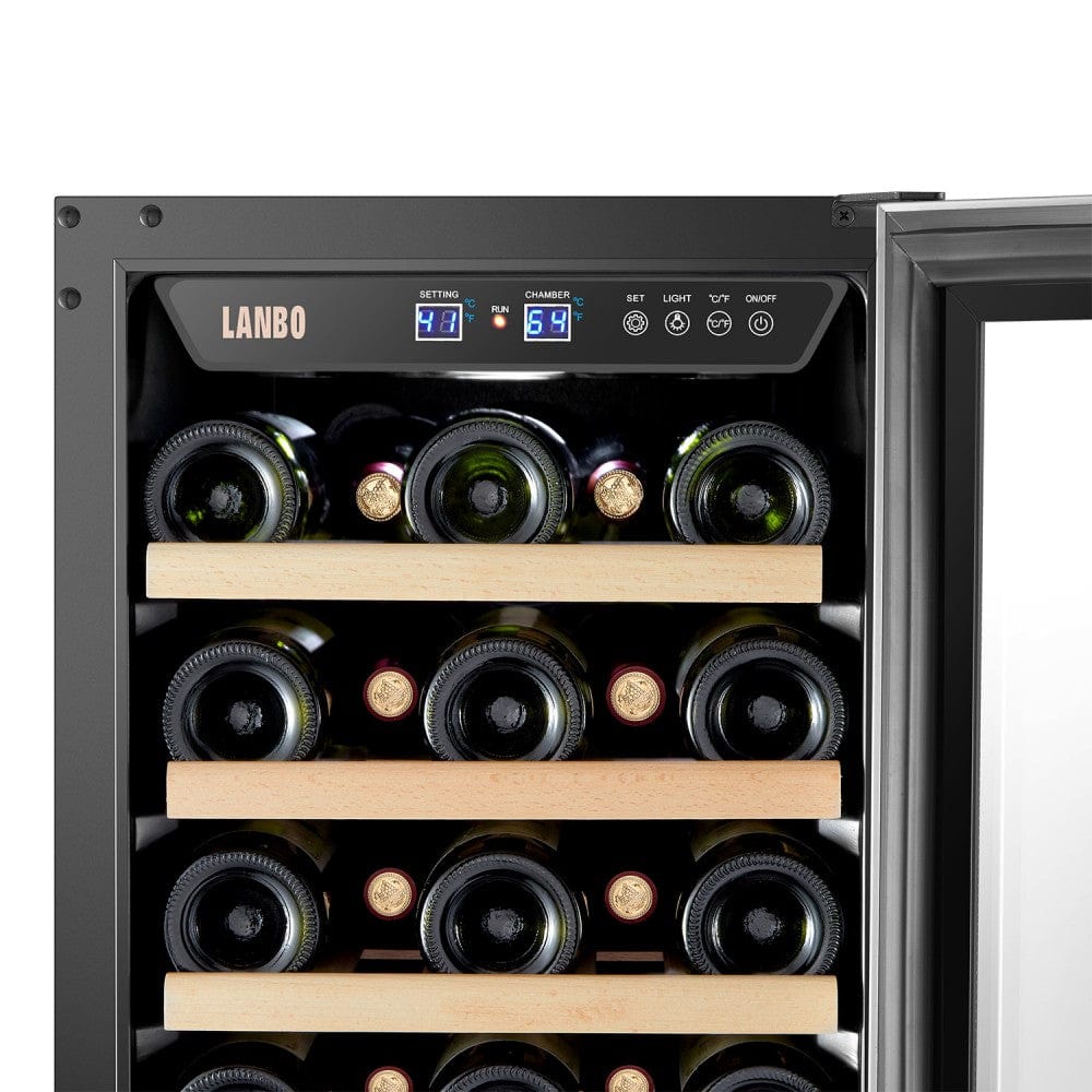 Lanbo 33 Bottle Single Zone Wine Coolers LW33S Wine Coolers LW33S Wine Coolers Empire