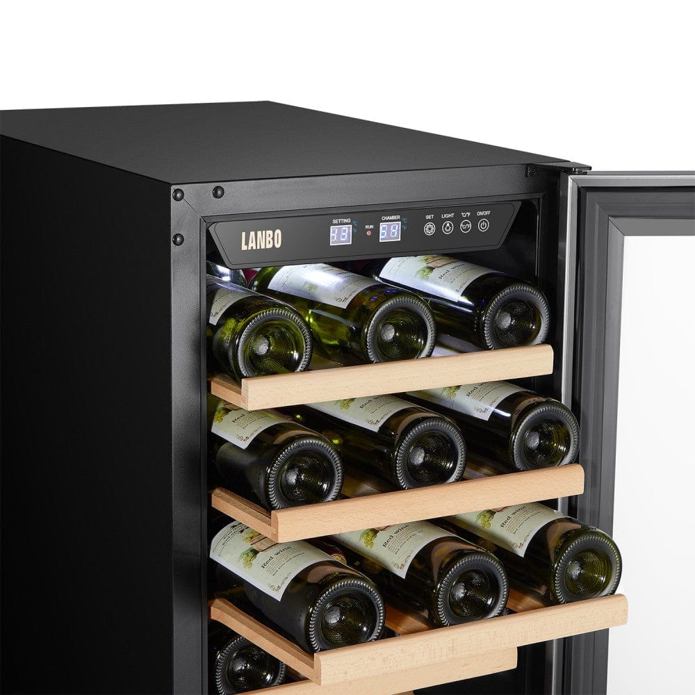 Lanbo 33 Bottle Single Zone Wine Coolers LW33S Wine Coolers LW33S Wine Coolers Empire