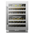 Lanbo Pro 44 Bottles Dual Zone Stainless Steel Wine Coolers LP54D Wine Coolers LP54D Wine Coolers Empire