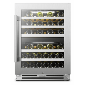 Lanbo Pro 44 Bottles Dual Zone Stainless Steel Wine Coolers LP54D Wine Coolers LP54D Wine Coolers Empire