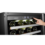 Lanbo Pro 44 Bottles Dual Zone Stainless Steel Wine Coolers LP54D Wine Coolers LP54D Wine Coolers Empire