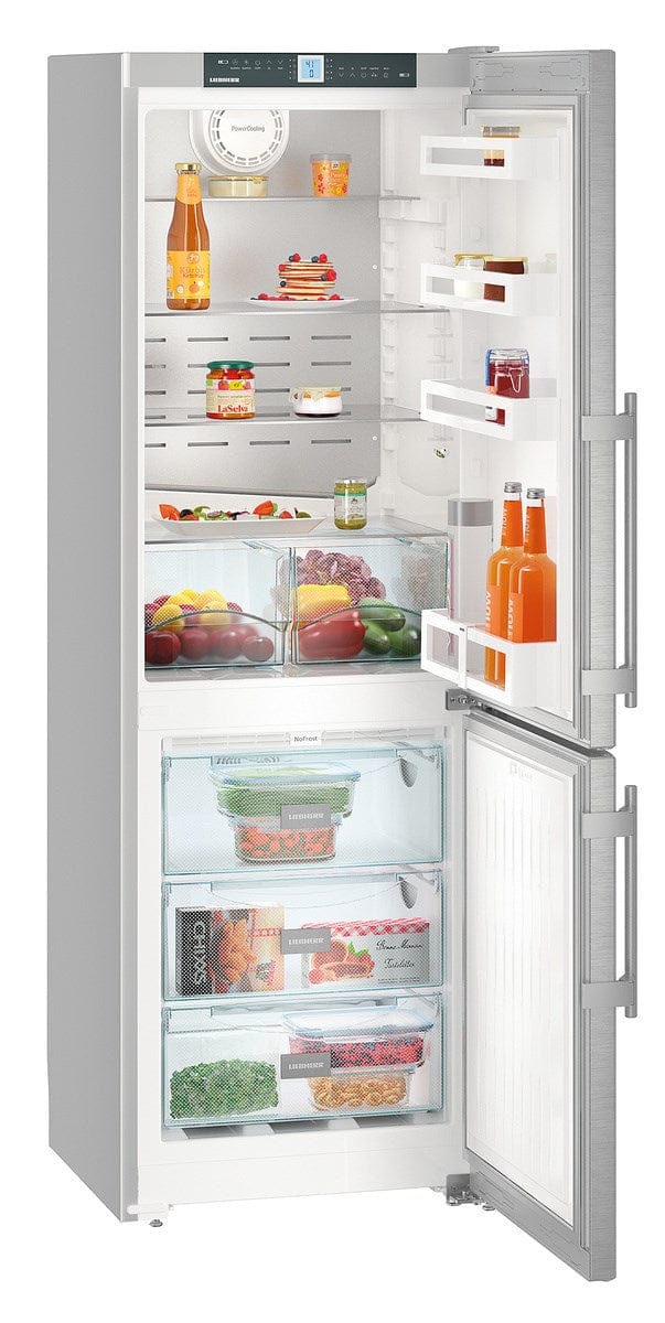 Liebherr 24" CS 1210 Freestanding Smart Steel All-in Fridge-Freezer Refrigerators CS 1210 Wine Coolers Empire