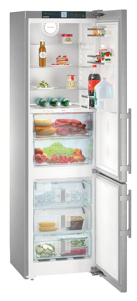 Liebherr 24" Freestanding Smart Steel Double Door Fridge-Freezer CBS 1360 Refrigerators CBS 1360 Wine Coolers Empire