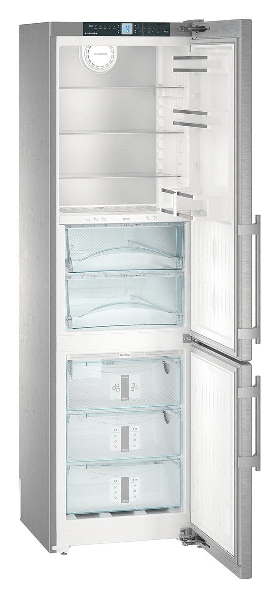 Liebherr 24" Freestanding Smart Steel Double Door Fridge-Freezer CBS 1360 Refrigerators CBS 1360 Wine Coolers Empire