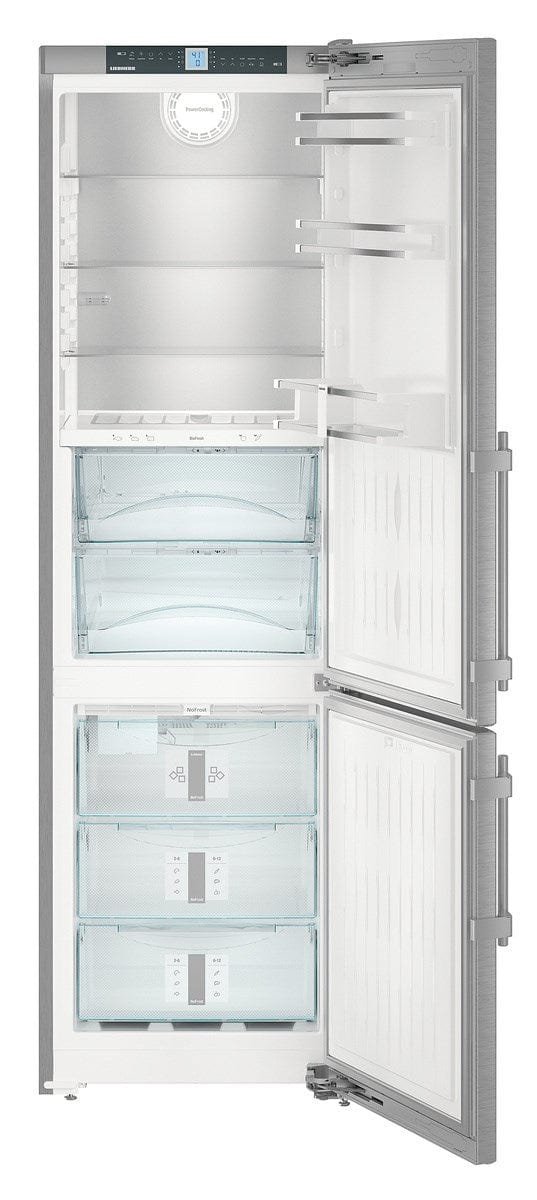 Liebherr 24" Freestanding Smart Steel Double Door Fridge-Freezer CBS 1360 Refrigerators CBS 1360 Wine Coolers Empire