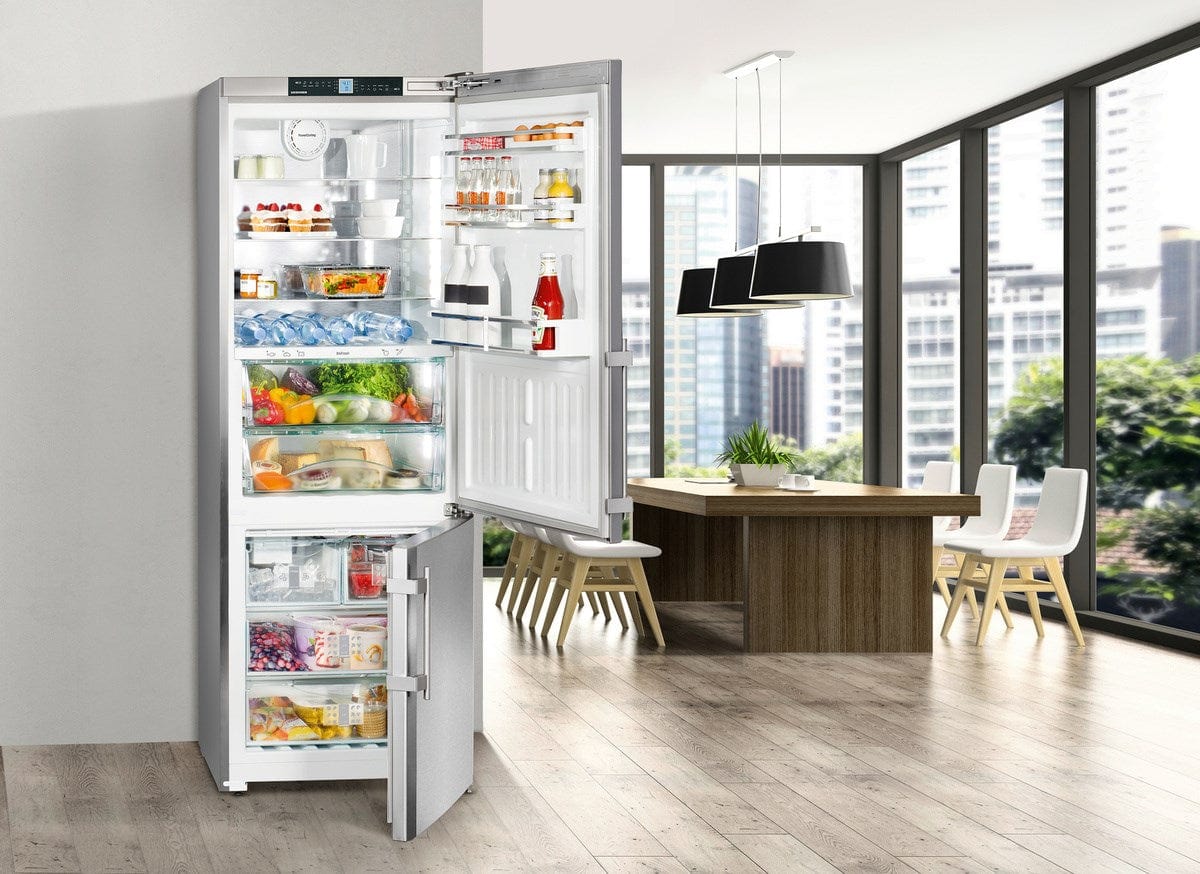 Liebherr 30" Freestanding Right-Double Door Fridge Bottom Mount Freezer SCB7760IM Refrigerators Wine Coolers Empire