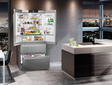 Liebherr 36" CS 2082 4-Door Freestanding NoFrost Fridge-Freezer Refrigerators CS 2082 Wine Coolers Empire