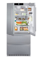 Liebherr 36" CS 2082 4-Door Freestanding NoFrost Fridge-Freezer Refrigerators CS 2082 Wine Coolers Empire